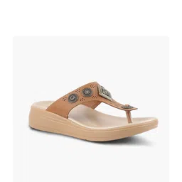 MEDIFEET Women Embellished T-Strap Flats-image-33
