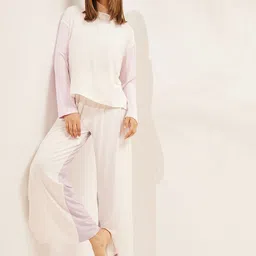 Sweet Dreams Women Colourblocked Night suit-picture-30