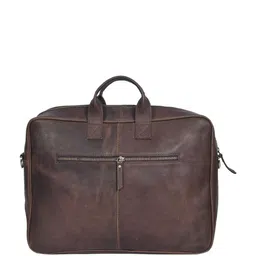 Celtic Women Solid Leather Laptop Bag-image-18