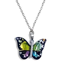 Airtick Butterfly Wing Pendants With Clavicle Chain-49