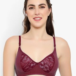 GuSo Shopee Maroon Everyday Cotton Bra-picture-30