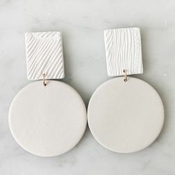 VMA PLAY FASHION Brass Plated Geometric Shaped Drop Earrings-image-76
