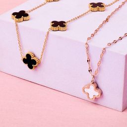 SALTY Set Of 2 Charm & Enchantress Pendant With Chain-43