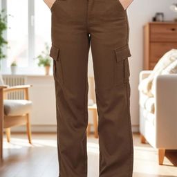 FIREAGE Women Straight Fit High-Rise Stretchable Jeans-image-61