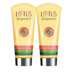 Lotus Organics+ Set Of 2 Sheer Brightening Mineral Sunscreen- 50g Each-11