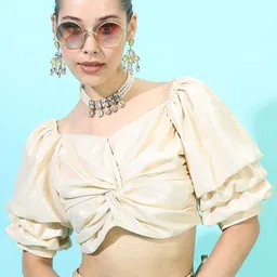 Vishudh Women Sweetheart Neck Crop Top-image-34