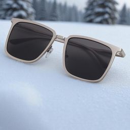 Provogue Unisex Grey Lens & Silver-Toned Wayfarer Sunglasses with-image-84
