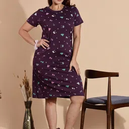 9shines Label Printed Nightdress-picture-11