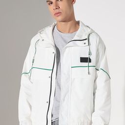 SHOWOFFFF Men Hooded Solid Lightweight Tailored Jacket-picture-47