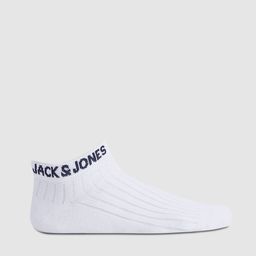 Jack & Jones Men Pack of 5 Cotton Ankle Length Socks-40