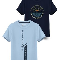 HELLCAT Boys Typography 2 Printed T-shirt-image-91