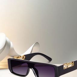 LEGEND EYEWEAR Unisex UV Protected Lens Square Sunglasses SGLHBHYV7HMTRT8S-image-80