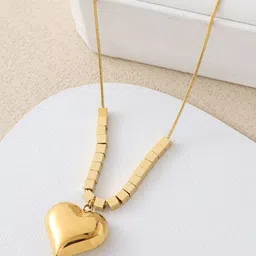 Jewels Galaxy Gold-Plated Stainless Steel Necklace-image-28