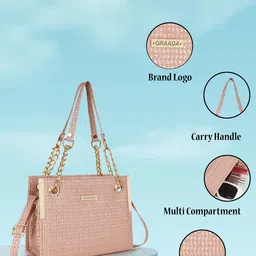 GRAADA Oversized Structured Satchel image 5