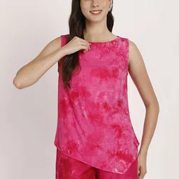 EROTISSCH Summer Shines Printed Top With Shorts Co-Ords-image-67