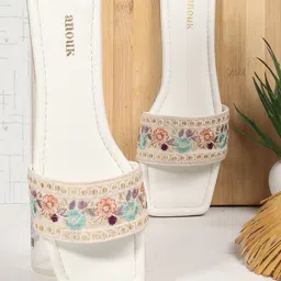 Anouk Women Open Toe Flats-image-81