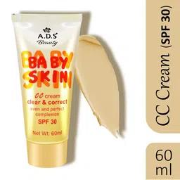 A.D.S Matte CC Cream Foundation With SPF 20 PA+++ Shade-02 image 4