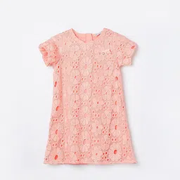 Fame Forever by Lifestyle Girls Self Design Round Neck Knee Length A-Line Dress-picture-10