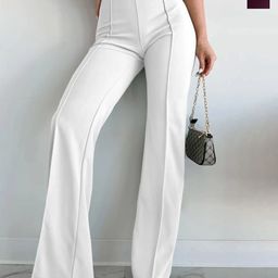 GRIOPY Women Pleated Trousers-image-63