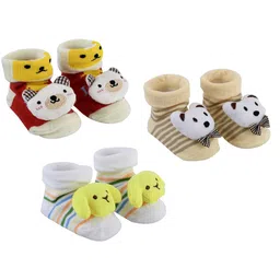 SHOP FRENZY Unisex Kids Cotton Booties-image-36