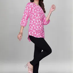 HEMANG FASHION Floral Embroidered Top-picture-17