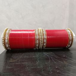 Chura king Set Of 62 Rose Gold-Plated Bangles-image-90