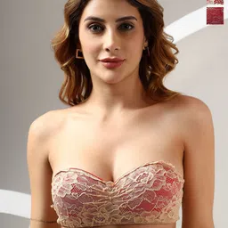 DressBerry Bralette Bra Half Coverage Lightly Padded-image-39