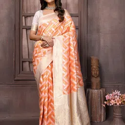 KALINI Woven Design Zari Saree-image-83