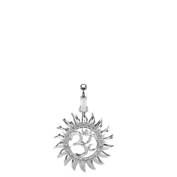 VALANOVA 14K White Gold & Certified Lab Grown 0.37cts Diamond Pendant 1.63gm-picture-48