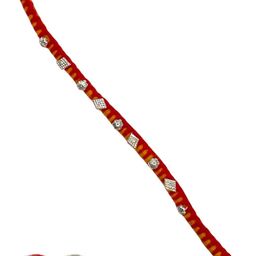 SOMYA Designer Assorted Rakhi, Chawal Roli Pack Set (Rakhi, Chawal Roli Pack)-image-35