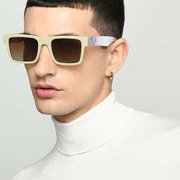 Vincent Chase Unisex Polarised and UV Protected Lens Square Sunglasses image 4