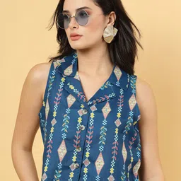 RAASSIO Print Crepe Top-image-38