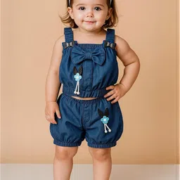 KIDDRESS Kids-Unisex Blue Cotton Blend Clothing Set-picture-48