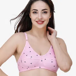 Docare Pack Of 3 Printed Non Padded Full Coverage Bra image 2