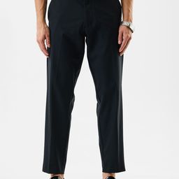 Snitch Men Snitch Black Mid-Rise Slim Fit Trouser-image-101