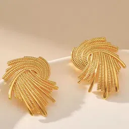 MEENAZ Geometric Studs Earrings-77