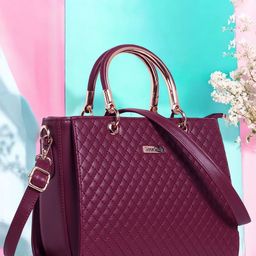 WOMEN MARKS PU Handheld Bag with Quilted-80