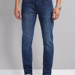AD By Arvind Men Slim Fit Light Fade Jeans-image-92