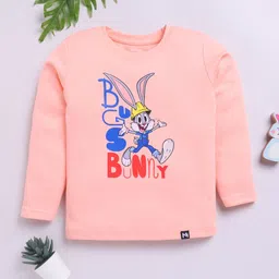 YK X Minute Mirth Boys Bugs Bunny Printed Pure Cotton T-shirt-54