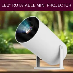Frony Smart (Projector) 1080P & 4K Support Rotatable Design With Netflix/Prime etcA7 (4500 lm / 1 Speaker / Wireless / Remote Controller) Portable Projector-image-22
