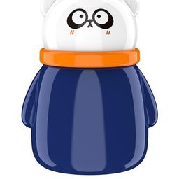 Teri Beri Kids Unisex Navy Blue Teddy Shaped Power Puff with Case-picture-38