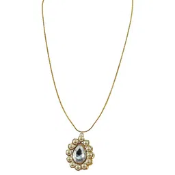 Vidhya Kangan Gold-Toned Brass Necklace-image-41