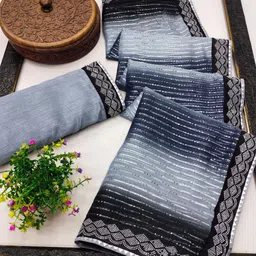 PAYAL CREATION Ombre Beads and Stones Pure Georgette Designer Maheshwari Saree-picture-53