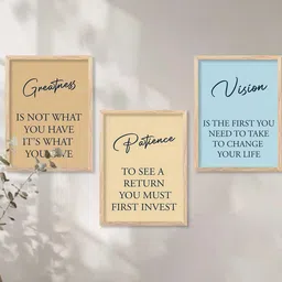 Motivational Wall Art With Frame Home Decor Wall Painting For Living Room Office Bedroom-image-95
