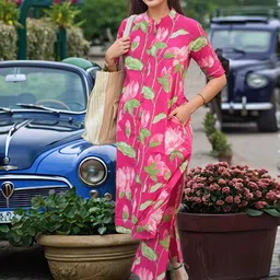 KALINI Women Printed Straight Kurta Set-20