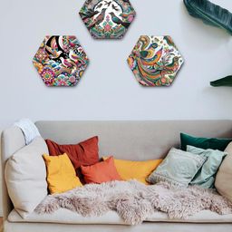 MD Arts Unisex Green Wall Decor-image-67