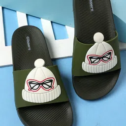 GLISSERS Girls Printed Sliders-42