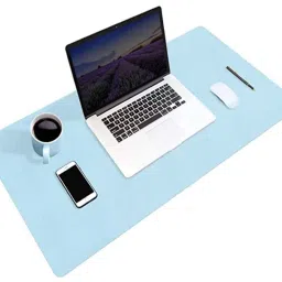 Leeonz Dual-Sided Desk Pad, Desk Mat, PU Leather Large Mouse Pad for Office and Home Non Slip Base Dual Sided Mousepad-19