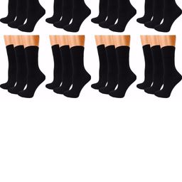 MUKHAKSH Unisex Black Socks-image-41