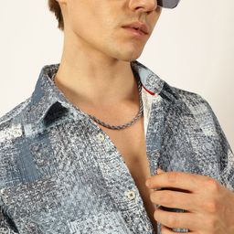 Thomas Scott Men Premium Slim Fit Opaque Printed Casual Shirt-picture-24